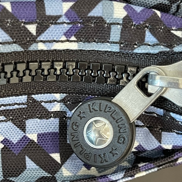 Kipling Women's Nylon bag crossbody adjustable strap purse tote lunch wipeable - Picture 16 of 16